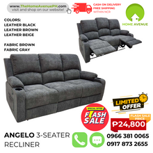 Load image into Gallery viewer, Angelo Recliner with Cup Holder and Side Pocket