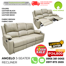 Load image into Gallery viewer, Angelo Recliner with Cup Holder and Side Pocket