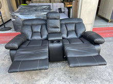 Load image into Gallery viewer, HF-8150 2-Seater Recliner with Storage and Cup Holder