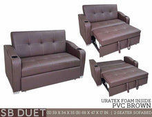 Load image into Gallery viewer, Duet 2 Seater Sofa Bed