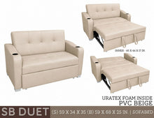 Load image into Gallery viewer, Duet 2 Seater Sofa Bed