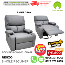 Load image into Gallery viewer, Renzo Rocking & Swivel Single Recliner
