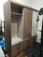 Load image into Gallery viewer, Uran D162-110 Wardrobe Cabinet (Rustico/OffWhite)