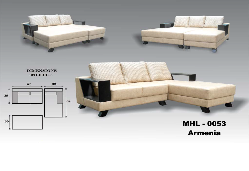 MHL 0053 Armenia Sofa Set For Home at Effective Price The Home Avenue