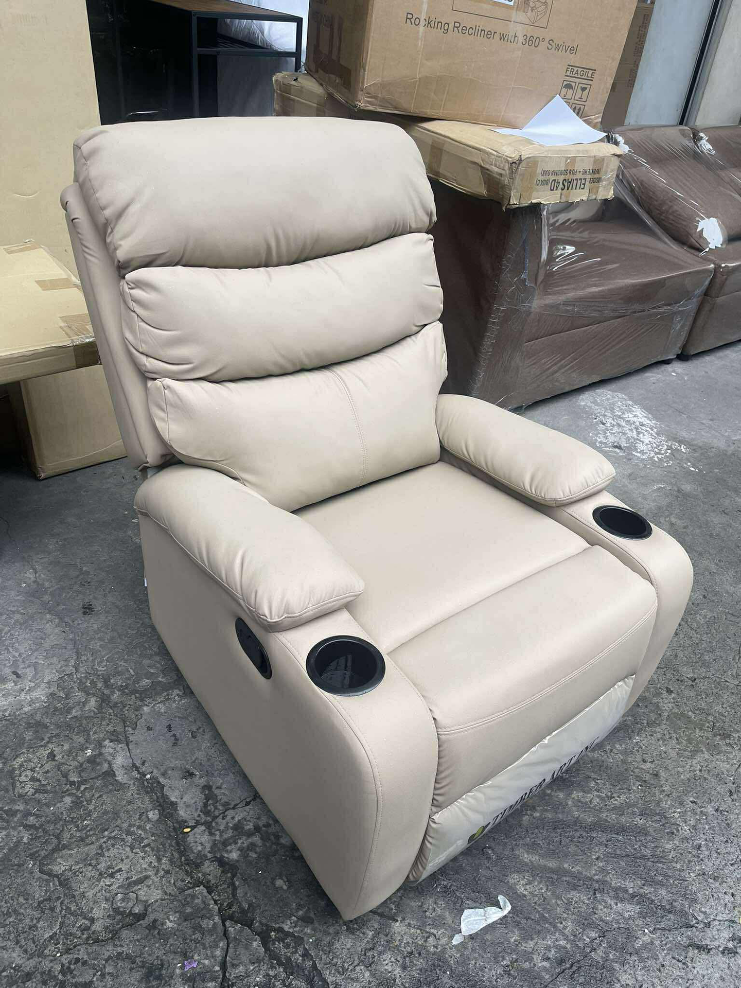 Avery Single Recliner Swivel Rocker – Home Avenue Home and Office ...