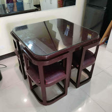 Load image into Gallery viewer, Tala 4-Seater Space Saver Dining Set
