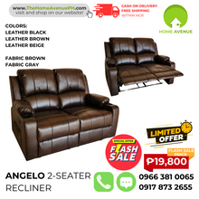 Load image into Gallery viewer, Angelo Recliner with Cup Holder and Side Pocket
