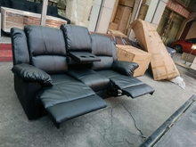 Load image into Gallery viewer, R8808 3-Seater Recliner w/ Cup Holder
