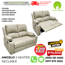 Load image into Gallery viewer, Angelo Recliner with Cup Holder and Side Pocket
