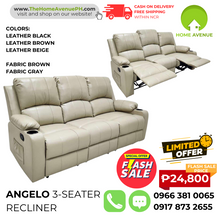 Load image into Gallery viewer, Angelo Recliner with Cup Holder and Side Pocket
