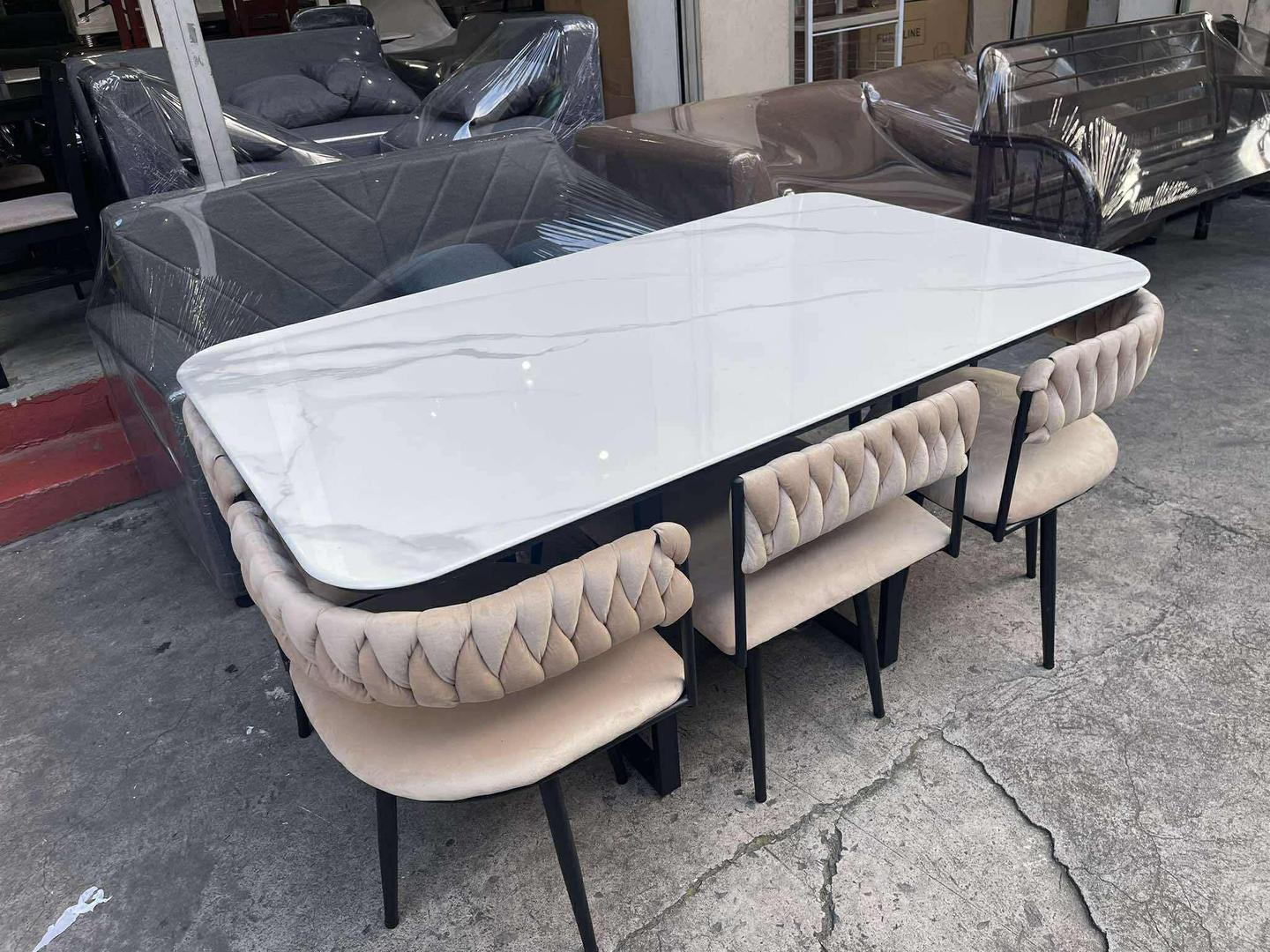 JT Dining Set 1+6