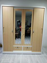 Load image into Gallery viewer, HF-1542 4 Door Wardrobe Cabinet
