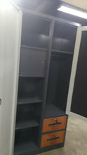 Load image into Gallery viewer, Stap-02 2D2DR Steel Wardrobe
