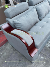 Load image into Gallery viewer, Harley L-Shape Sofa Set with Stool
