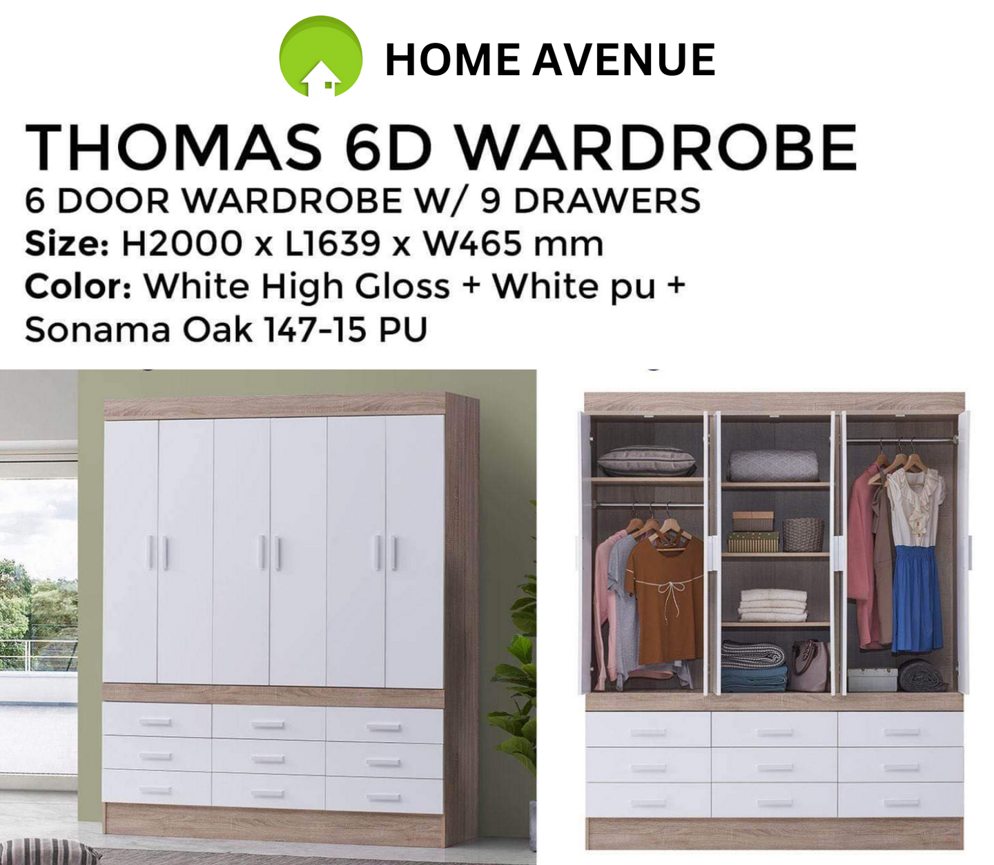 Thomas 6D Wardrobe