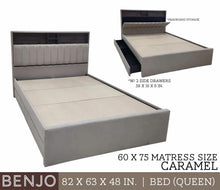 Load image into Gallery viewer, Benjo Queen Bed Frame

