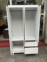 Load image into Gallery viewer, Lotus 4-Door Wardrobe Cabinet
