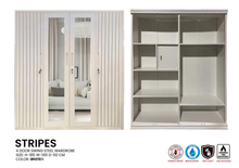 Load image into Gallery viewer, Stripes Wardrobe Cabinet
