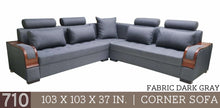 Load image into Gallery viewer, 710 Corner Sofa Set
