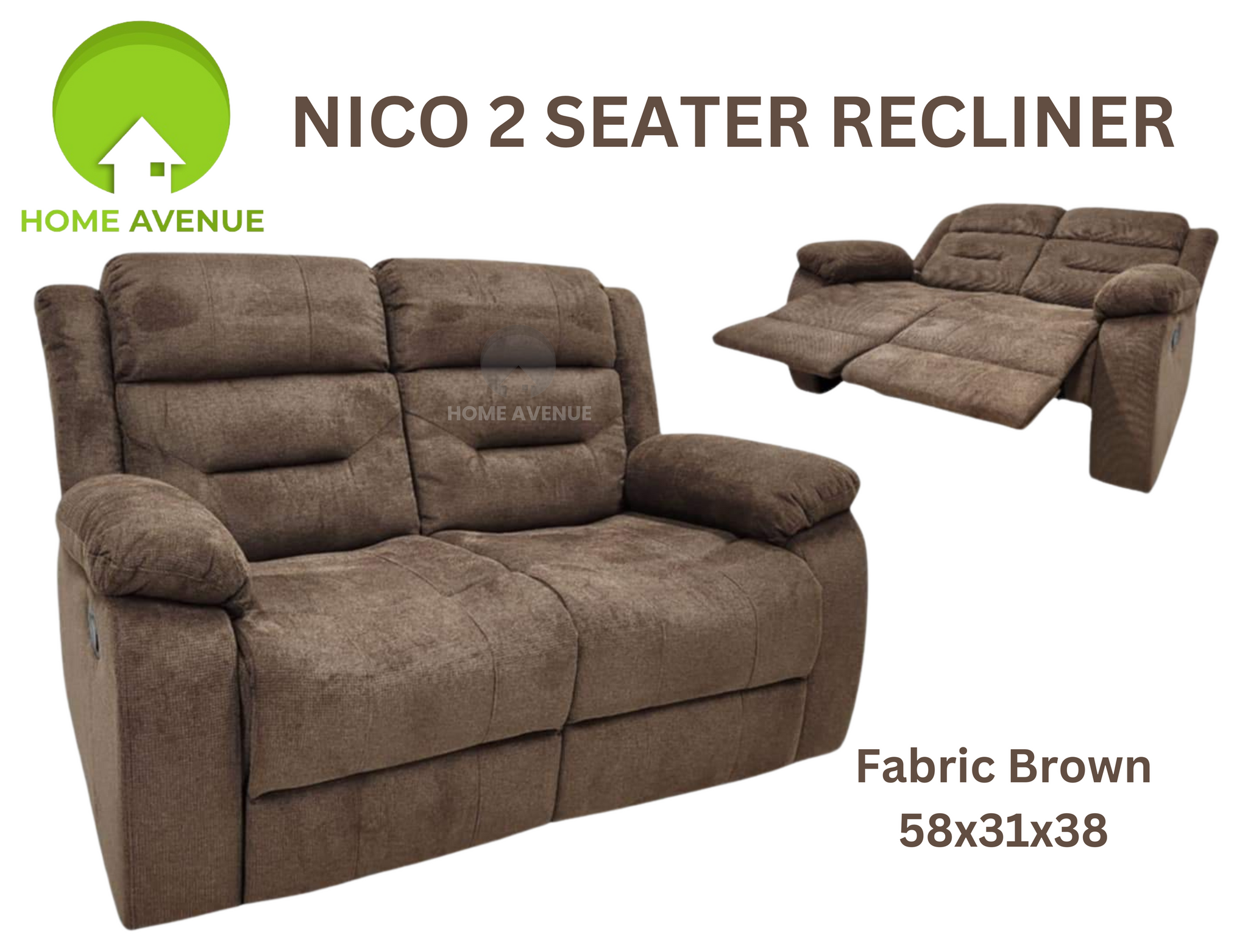 Nico Seater Recliner