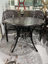 Load image into Gallery viewer, Bronze 4 Seater Garden Set
