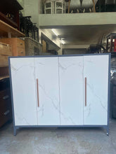 Load image into Gallery viewer, Zurich 4-Door Steel Shoe Rack Cabinet
