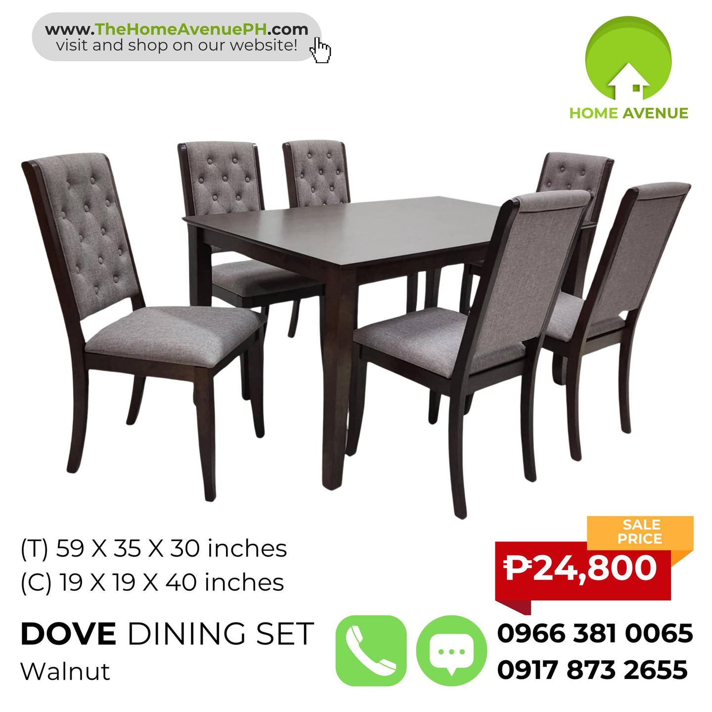 Dove Dining Set