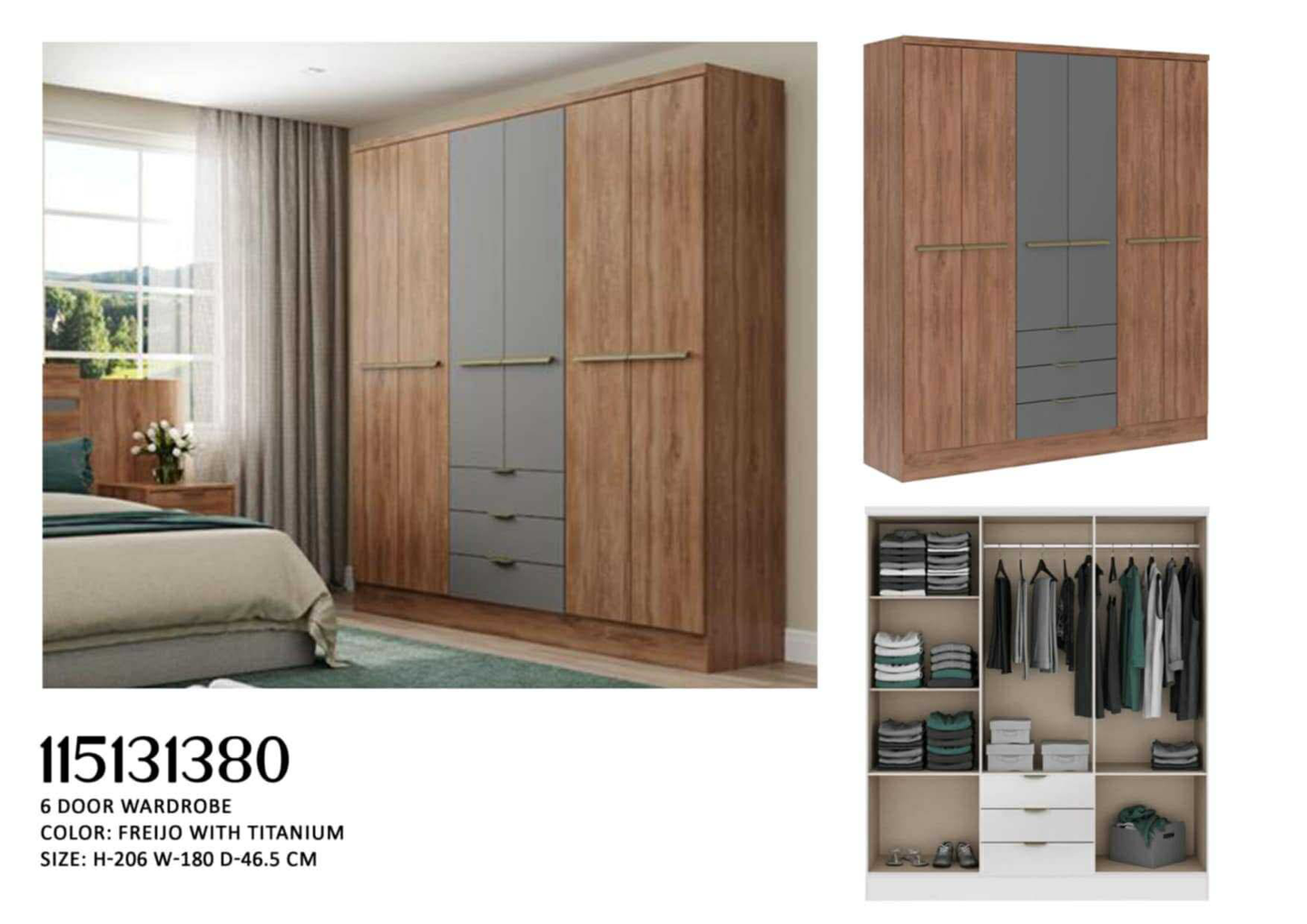115131380 Wardrobe Cabinet