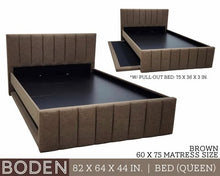Load image into Gallery viewer, Boden Bed with MDF Board Matting
