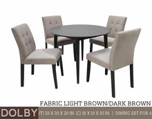 Load image into Gallery viewer, Dolby 4 Seater Round Dining Set
