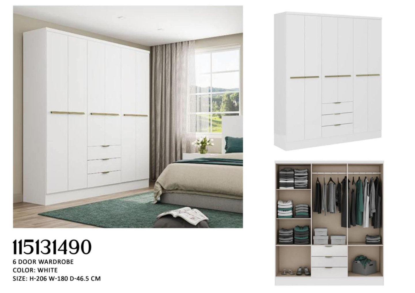 115131490 Wardrobe Cabinet