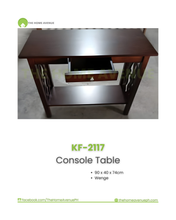 Load image into Gallery viewer, KF-2117 Console Table
