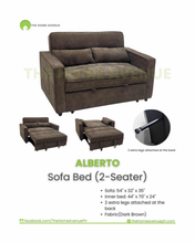 Load image into Gallery viewer, Alberto Sofa Bed
