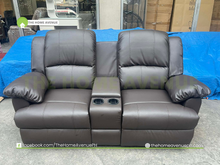 Load image into Gallery viewer, 8808 2-Seater Recliner w/ Storage and Cupholes
