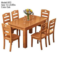 Load image into Gallery viewer, 603 6’s Dining Set
