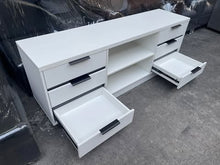 Load image into Gallery viewer, H7-161 White TV Stand
