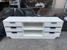 Load image into Gallery viewer, H7-161 White TV Stand
