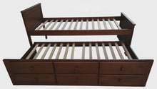 Load image into Gallery viewer, Galvin Single Bed with Pull-out and Drawers
