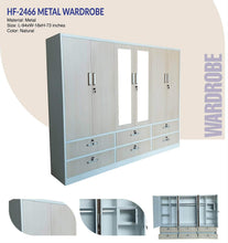 Load image into Gallery viewer, HF 2466 Metal Wardrobe
