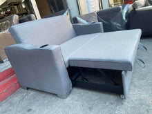Load image into Gallery viewer, Marcel 2-Seater Sofa Bed with Pullout and Cup Holder
