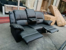 Load image into Gallery viewer, R8808 3-Seater Recliner w/ Cup Holder
