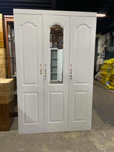 Load image into Gallery viewer, ML W003B 3-Door Metal Wardrobe
