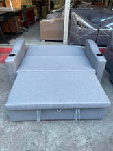 Load image into Gallery viewer, Marcel 2-Seater Sofa Bed with Pullout and Cup Holder
