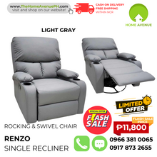 Load image into Gallery viewer, Renzo Rocking &amp; Swivel Single Recliner
