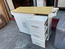 Load image into Gallery viewer, TH 672 Mobile Kitchen Table
