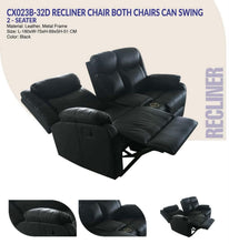 Load image into Gallery viewer, CX-023B 2-Seater Rocking Recliner
