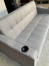 Load image into Gallery viewer, Marcel 3-Seater Sofa Bed with Pullout and Cup Holder
