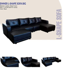 Load image into Gallery viewer, Emmer L-Shape Sofa with Uratex Foam
