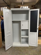 Load image into Gallery viewer, ML W002B 2-Door Metal Wardrobe
