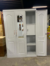 Load image into Gallery viewer, ML W003B 3-Door Metal Wardrobe
